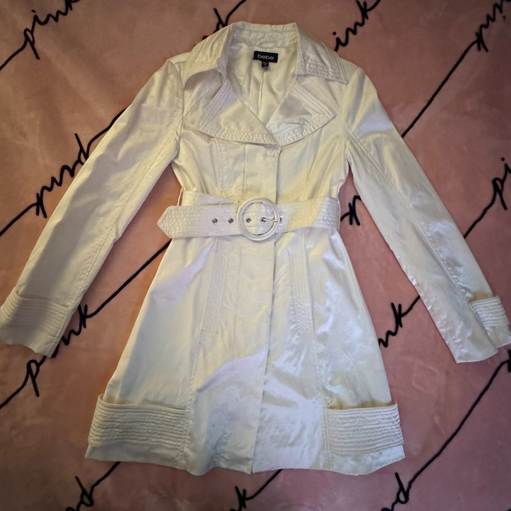 Bebe trench coat